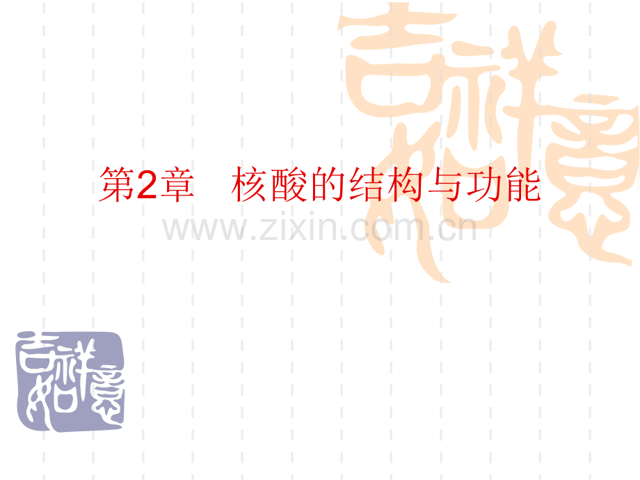 第2章核酸的结构与功能.ppt_第1页
