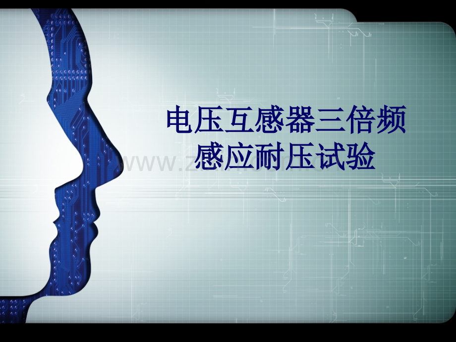 电压互感器三倍频感应耐压试验资料讲解.ppt_第1页