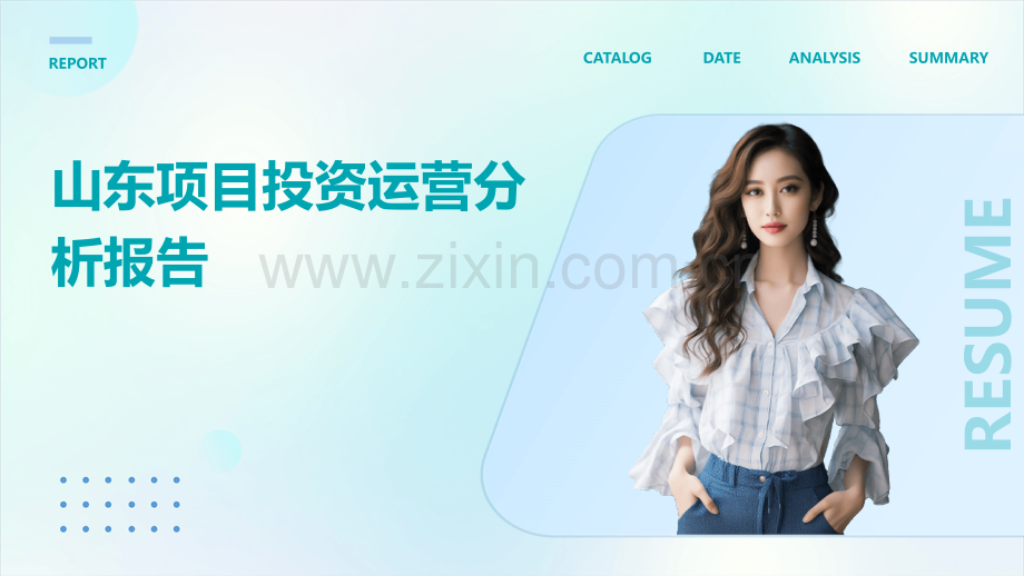 山东项目投资运营分析报告.pptx_第1页