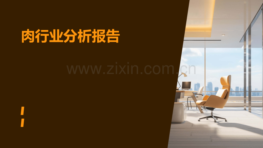肉行业分析报告.pptx_第1页