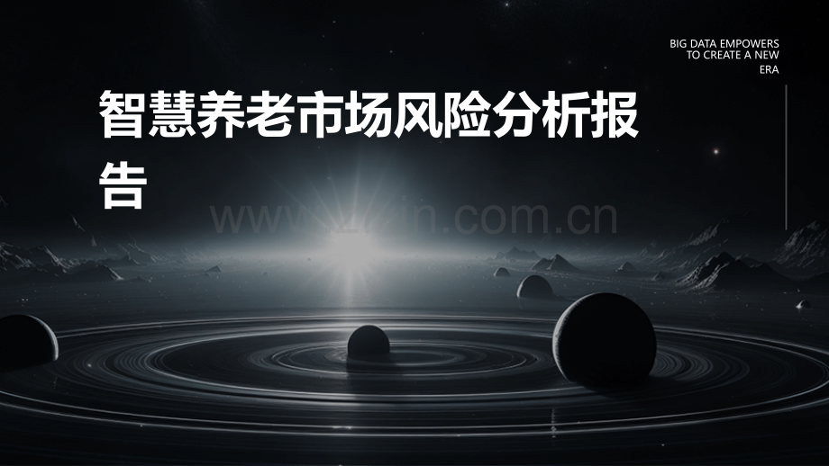 智慧养老市场风险分析报告.pptx_第1页