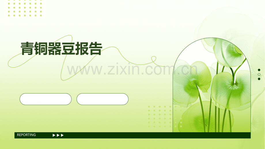 青铜器豆报告.pptx_第1页