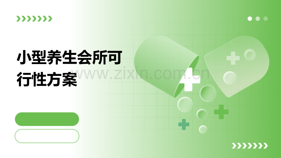 小型养生会所可行性方案.pptx_第1页