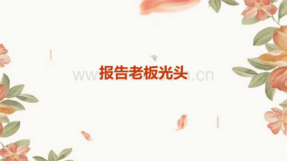 报告老板光头.pptx_第1页
