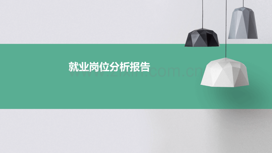 就业岗位分析报告.pptx_第1页