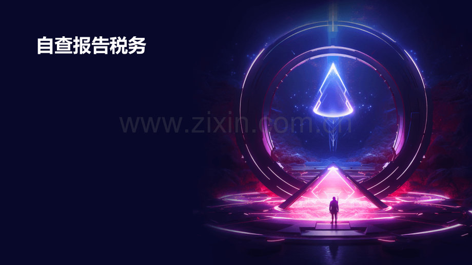 自查报告税务.pptx_第1页