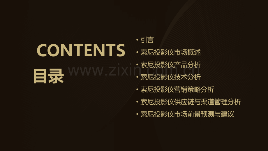 索尼投影仪分析报告.pptx_第2页