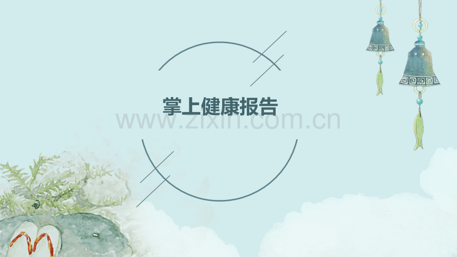 掌上健康报告.pptx_第1页