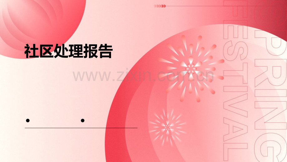 社区处理报告.pptx_第1页