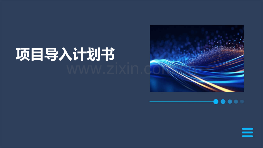项目导入计划书.pptx_第1页