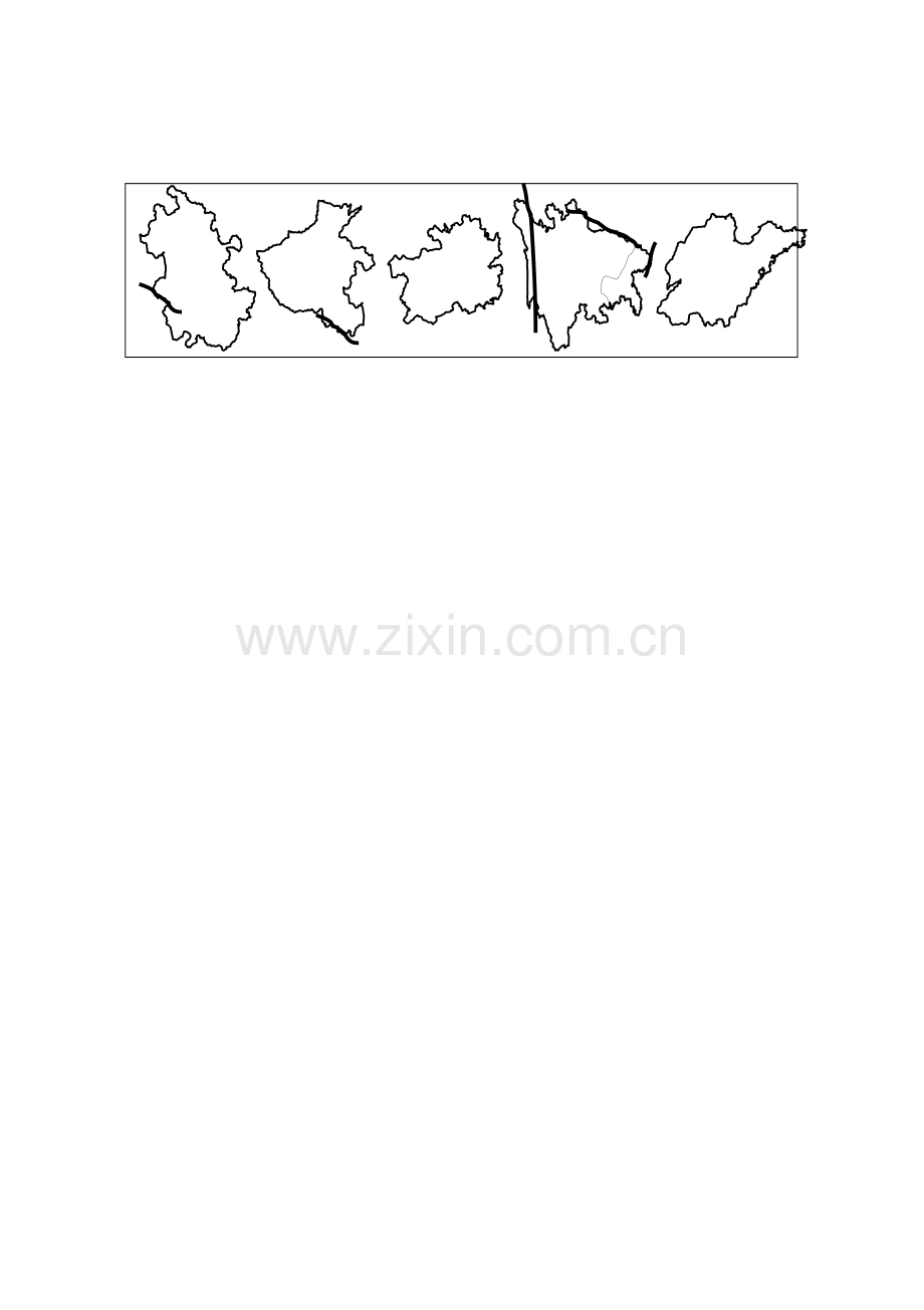地理地形空白图.doc_第2页