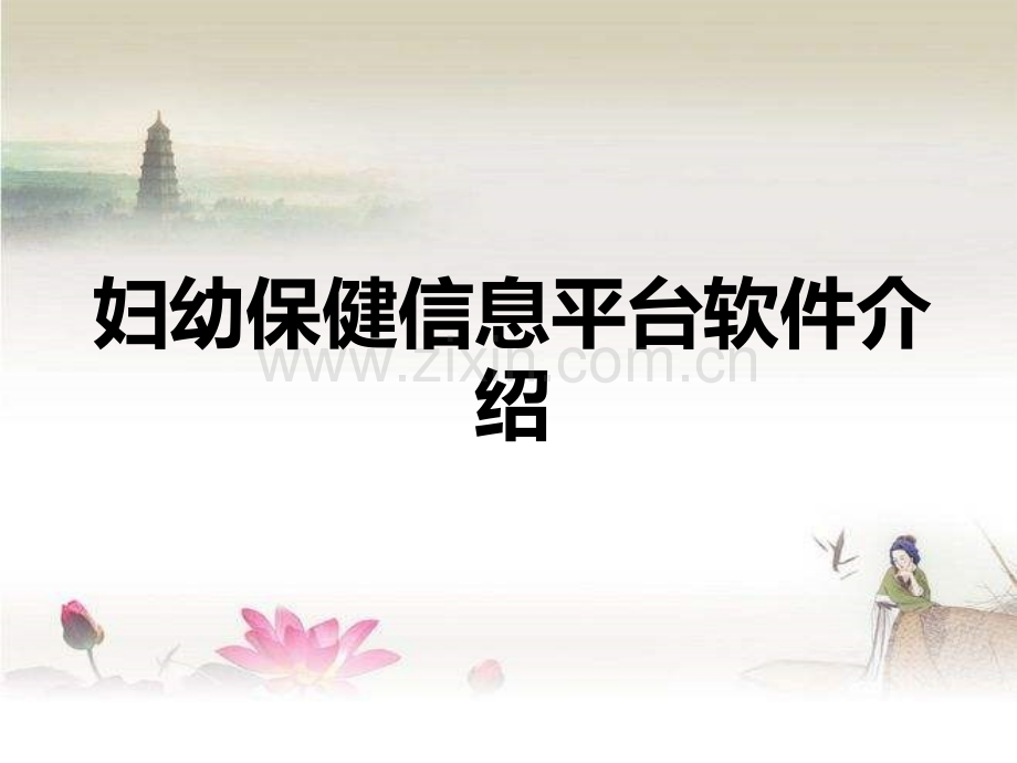 妇幼保健系统软件介绍-PPT.ppt_第1页