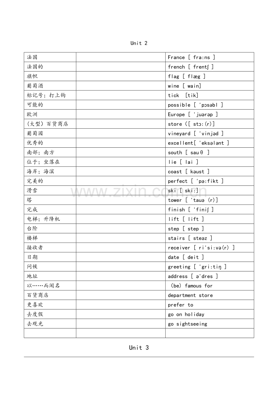 沪教版七年下册英语单词表.doc_第2页