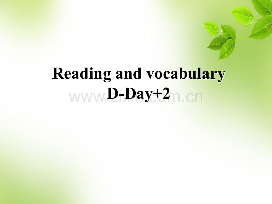 外研版高中英语选修六Module6-Reading-and-vocabulary-PPT.ppt_第1页