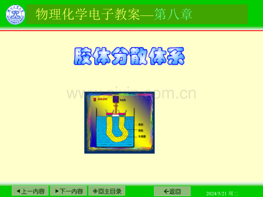 8章2-胶体与大分子溶液解读.ppt_第1页