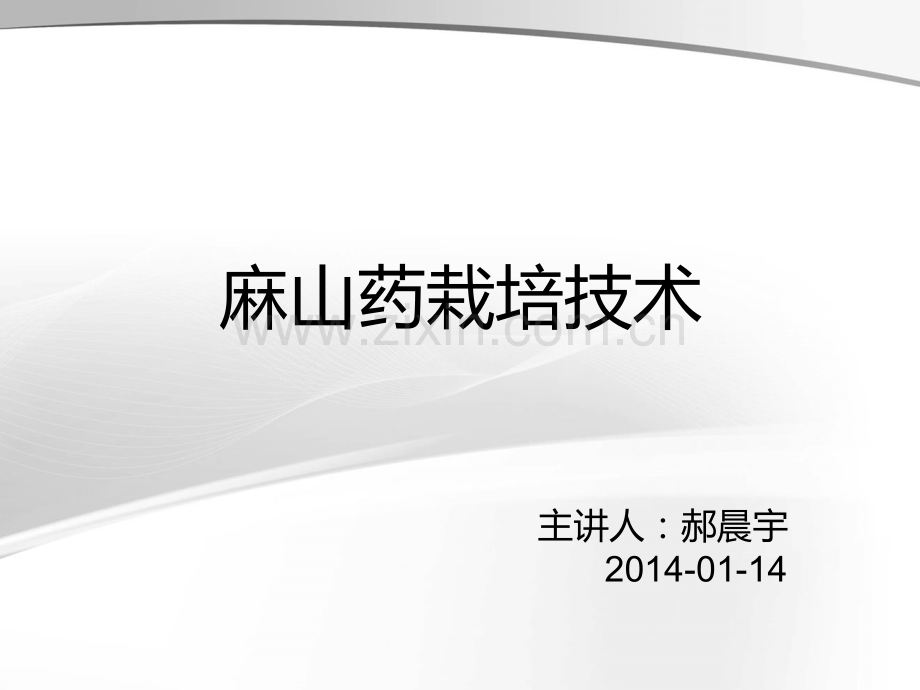 麻山药栽培管理技术-PPT.ppt_第1页