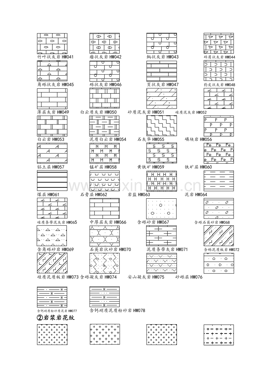 地质图图例花纹.doc_第2页