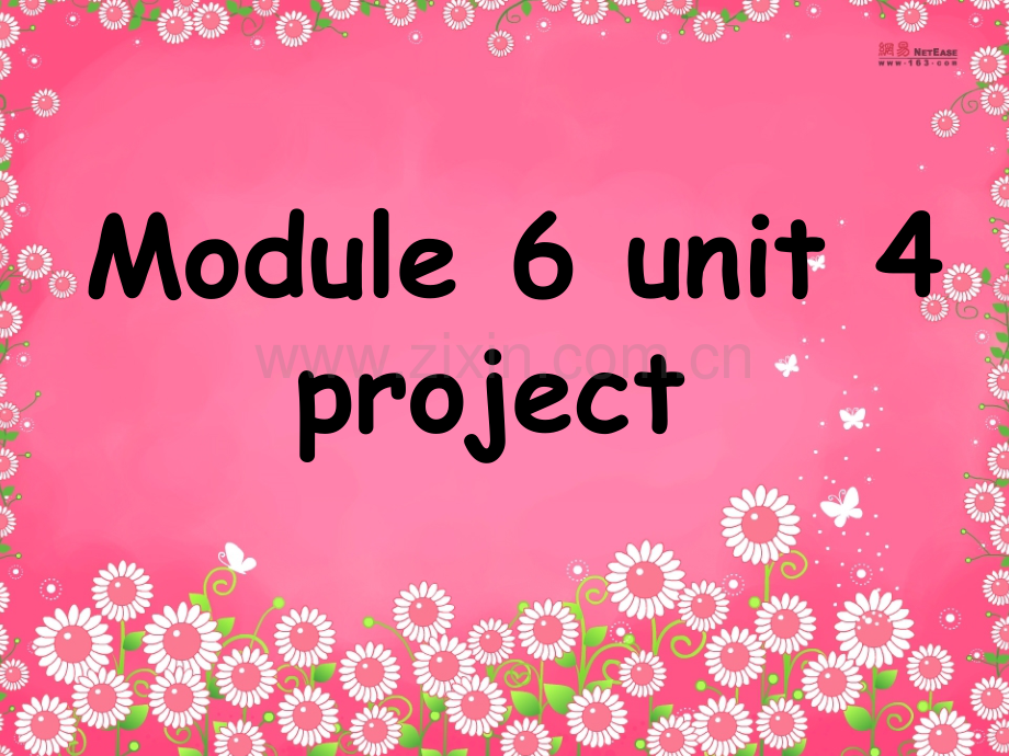 牛津英语模块六第四单元project-the-world---my-commitment.ppt_第1页
