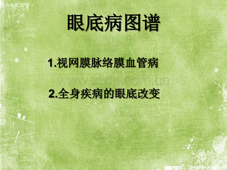 眼底病图谱ppt.ppt_第1页
