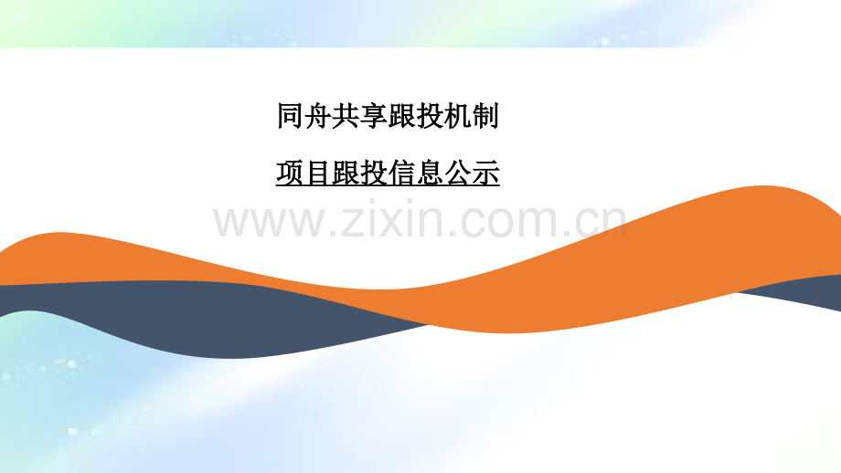 项目跟投机制.ppt_第1页