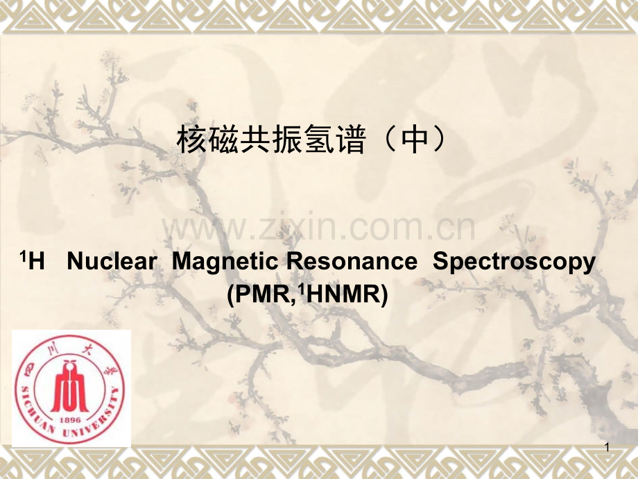 核磁氢谱(中)-PPT.ppt_第1页