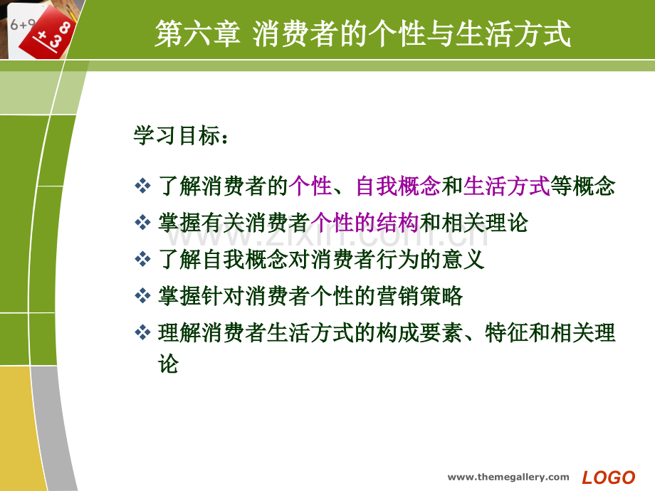 第6章消费者个性与生活方式.ppt_第1页