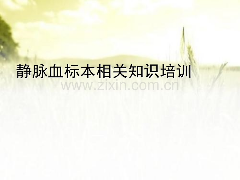 静脉血标本相关知识培训-PPT.ppt_第2页