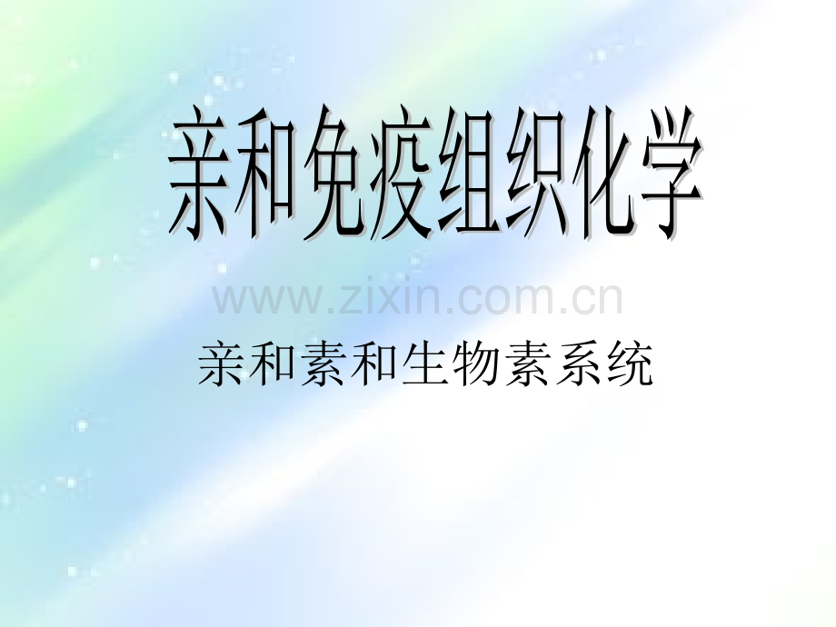 亲和素和生物素系统-PPT.ppt_第1页