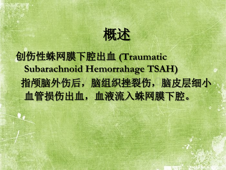 创伤性蛛网膜下腔出血-PPT.ppt_第2页
