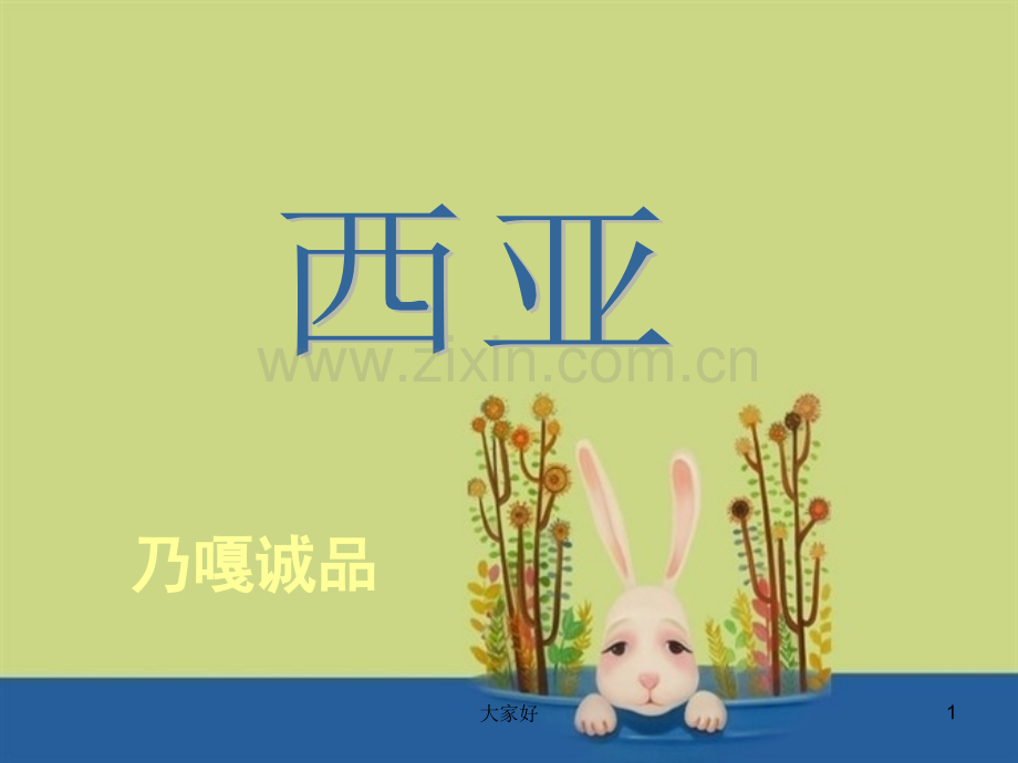 区域地理-西亚.ppt_第1页