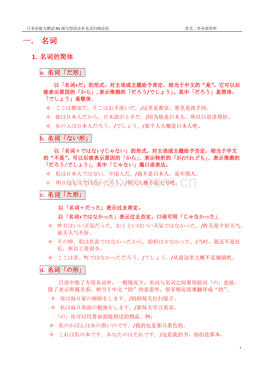 N5语法总结.pdf_第1页