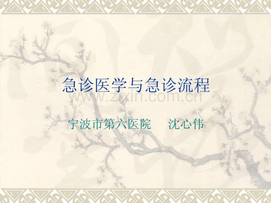 急诊医学与急诊流程.ppt_第1页
