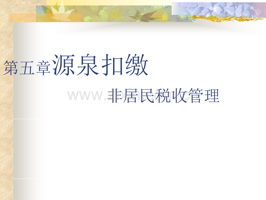 第五章源泉扣缴高运根(PPT-43页).ppt_第1页