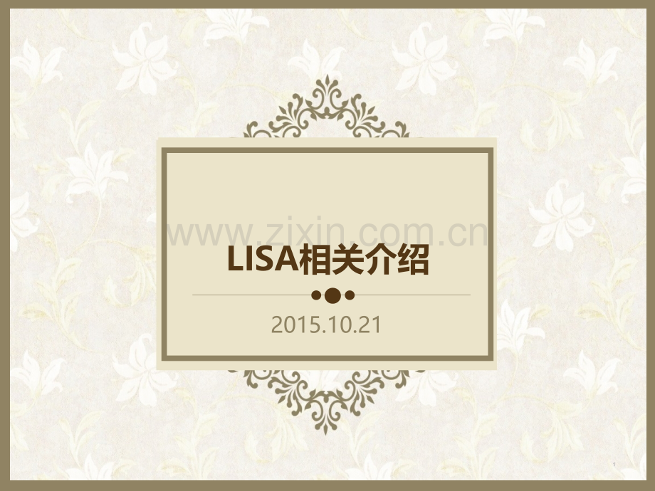 LISA相关介绍-.ppt_第1页