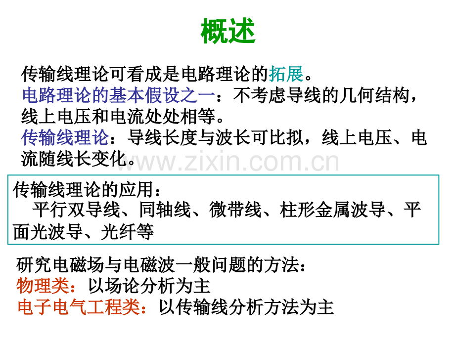 第一讲传输线基本理论.ppt_第2页