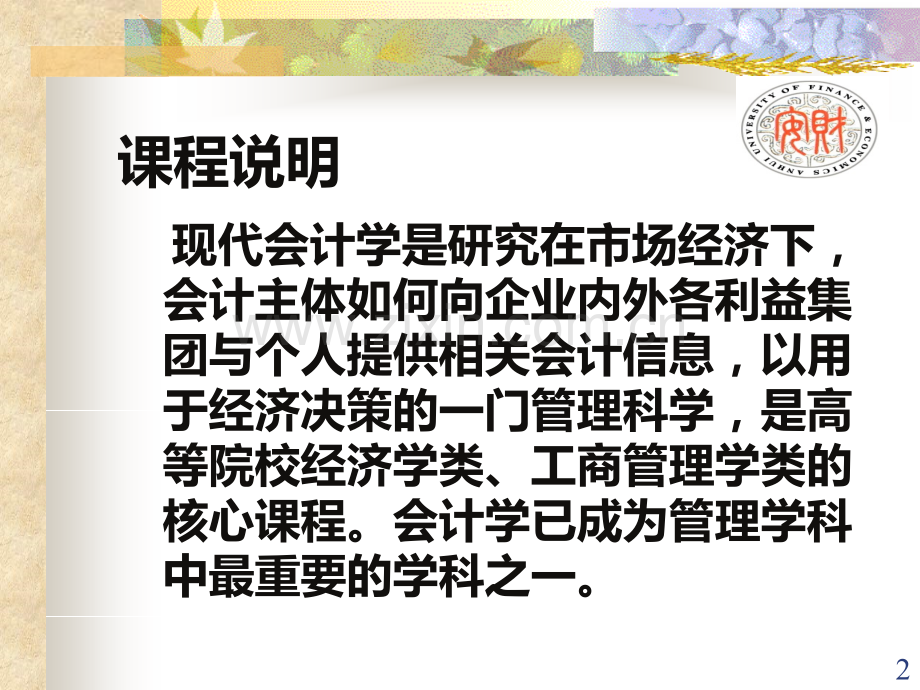 安徽财经大学《会计学(非专业)》第一章--总论.ppt_第2页