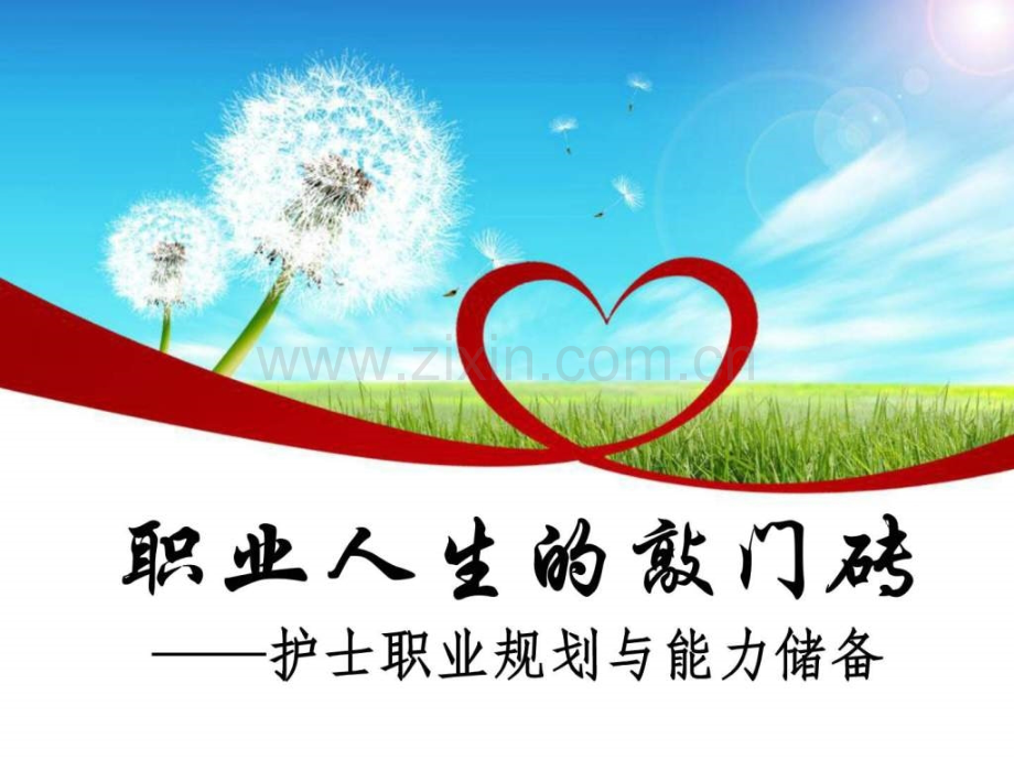 护士职业规划与能力储备.ppt_第1页