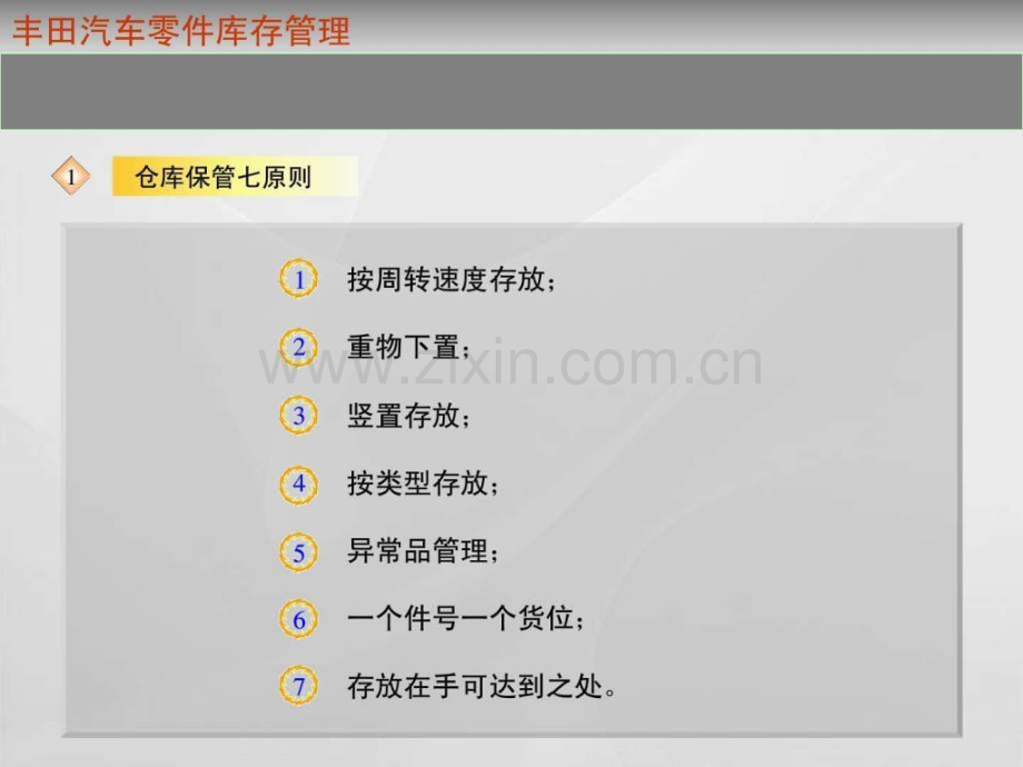 丰田仓库管理七原则.ppt_第1页
