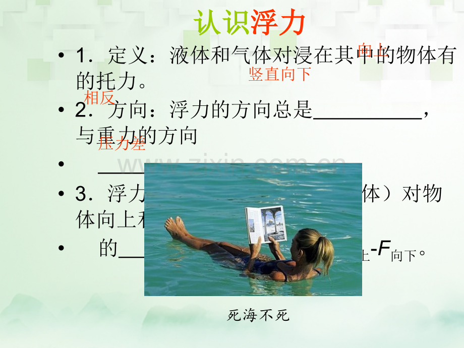 福建省2017年中考物理总复习-第7章-浮力-(新版)沪科版.ppt_第2页
