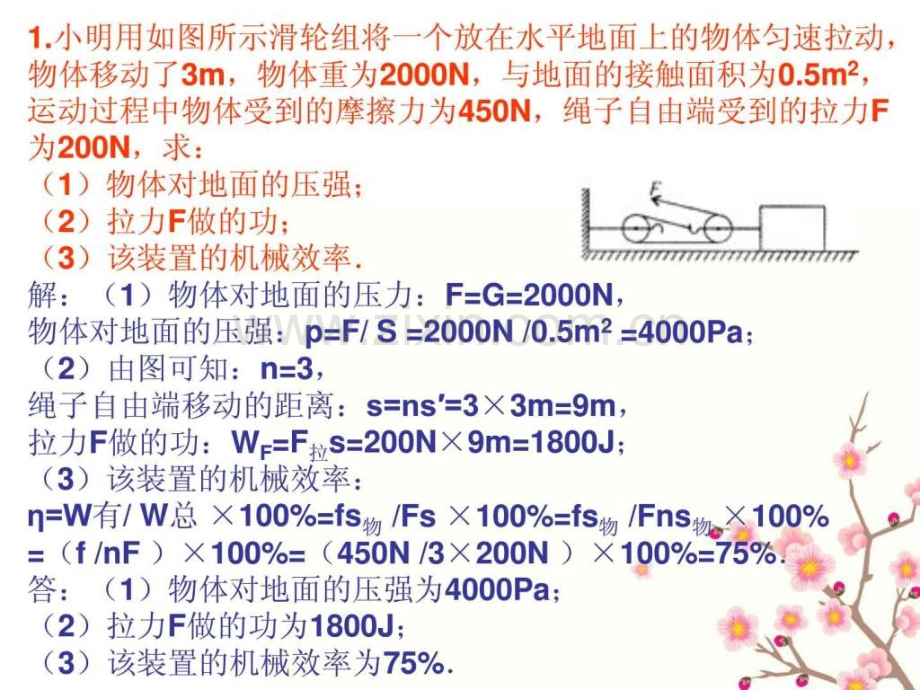 中考试题解析14简单机械计算.ppt_第2页