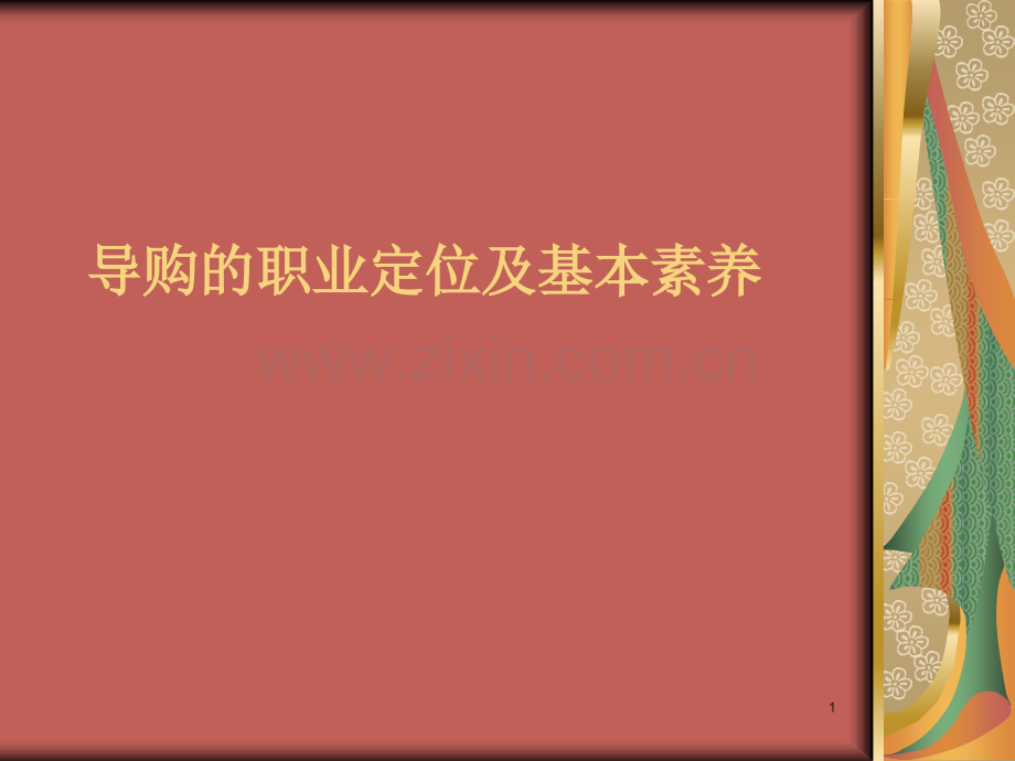 导购员的职业定位.ppt_第1页