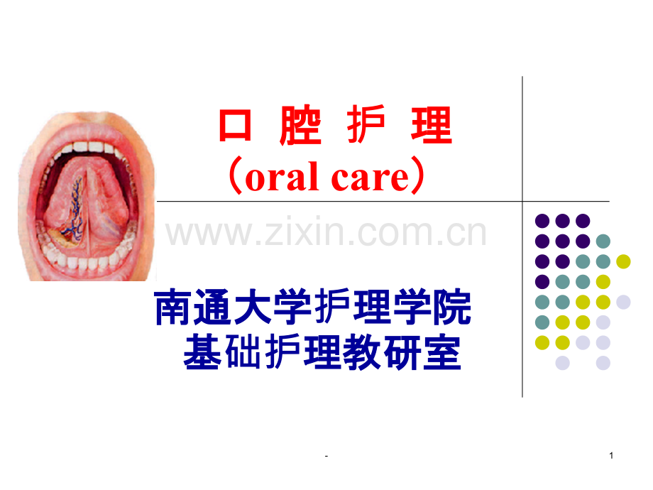 [精]口腔护理(oralcare).ppt_第1页