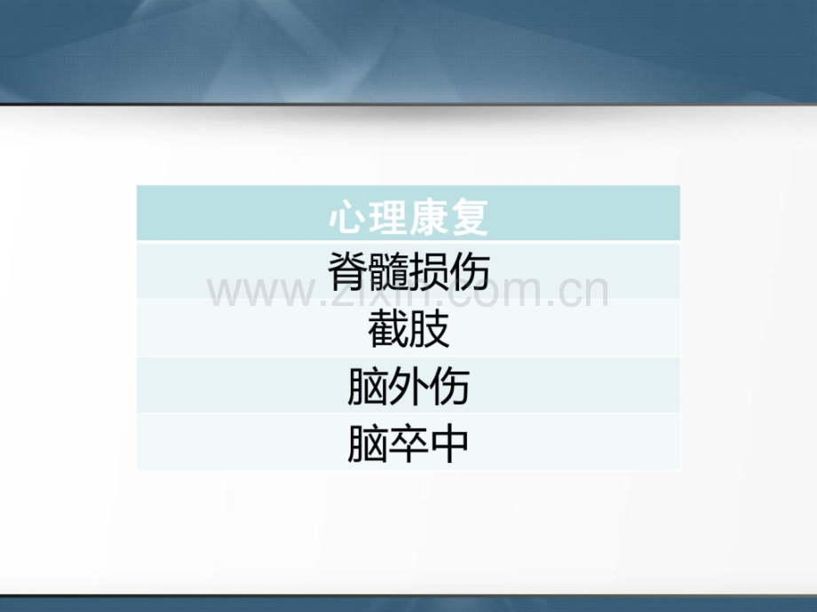 第六章-肢体功效妨碍心思康复.ppt_第1页