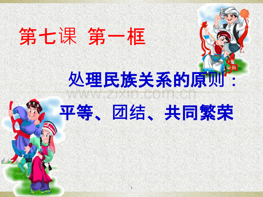 处理民族关系的原则.pptx_第1页