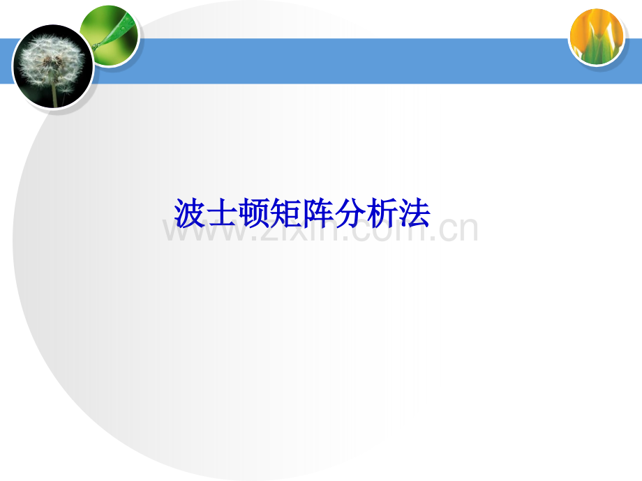 波士顿矩阵.ppt_第1页