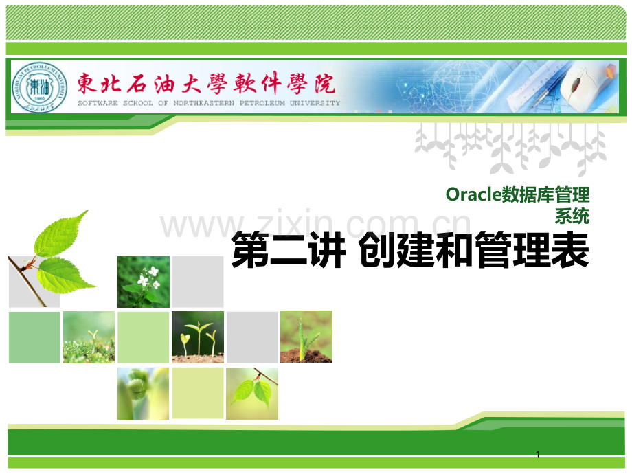 oracle第二讲(创建及管理表).ppt_第1页
