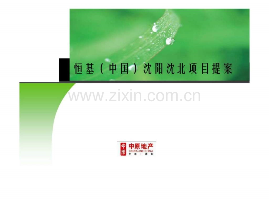 中原恒基沈阳沈北项目营销策划提案1518769489.ppt_第1页