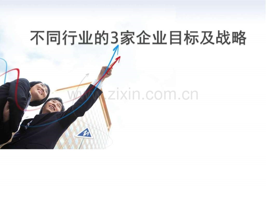 不同行业三个家企业战略和目标.ppt_第1页