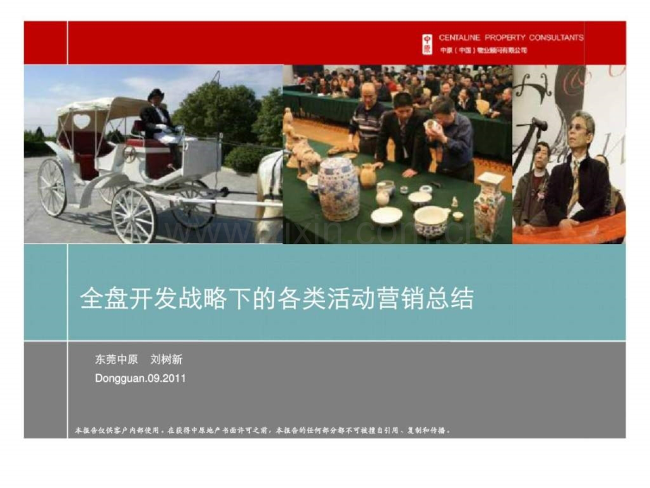 中原2011全盘开发战略下各类活动营销总结.ppt_第1页