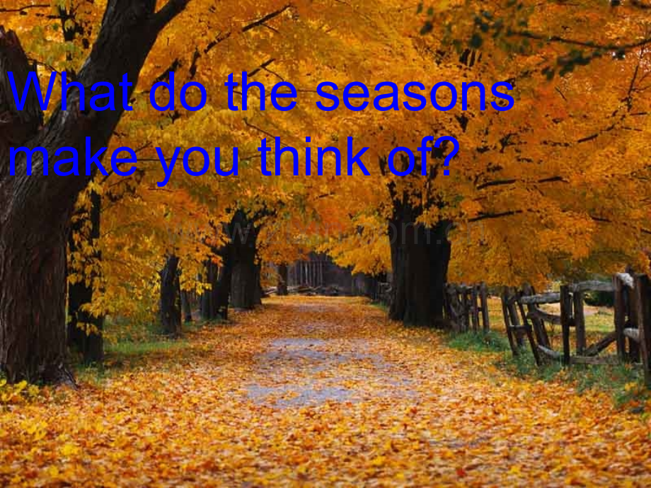 上海版牛津初中英语《What-do-the-seasons-make-you-think-of》.ppt_第1页